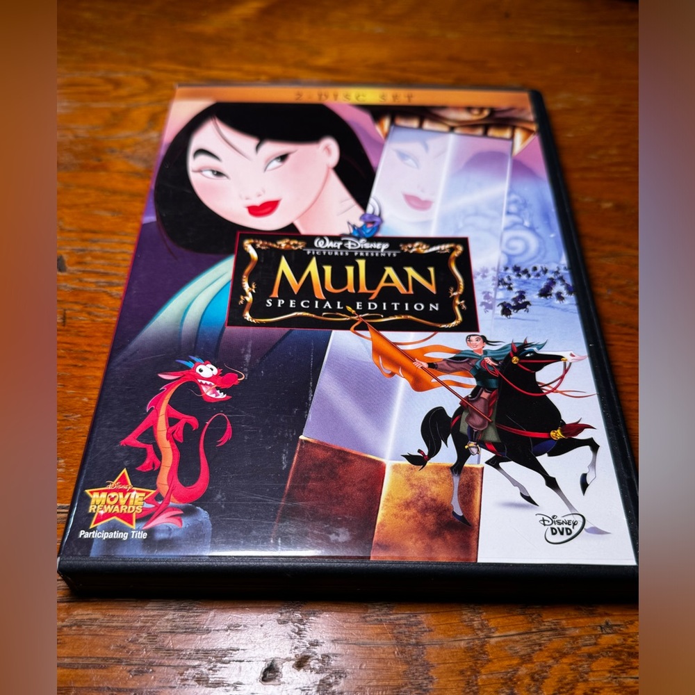 Disney’s Mulan Special Edition DVD 2 disc set